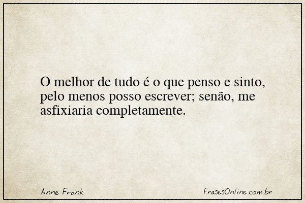 Frase de Anne Frank