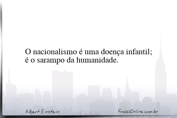 Frase de Albert Einstein