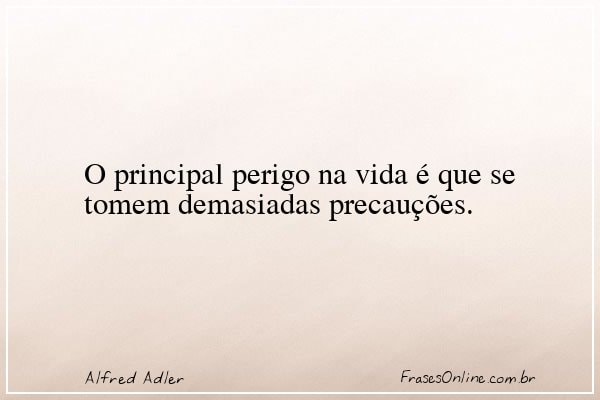 Frase de Alfred Adler