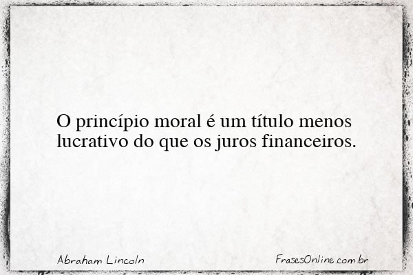 Frase de Abraham Lincoln