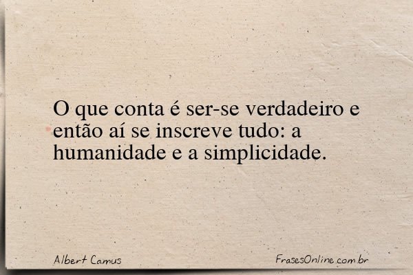 Frase de Albert Camus