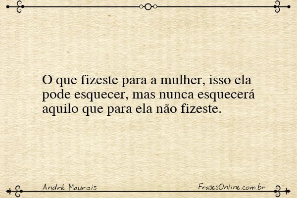 Frase de André Maurois