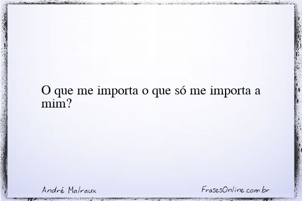Frase de André Malraux