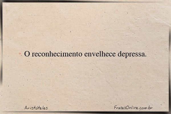 Frase de Aristóteles