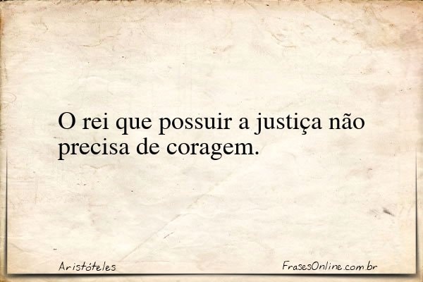 Frase de Aristóteles