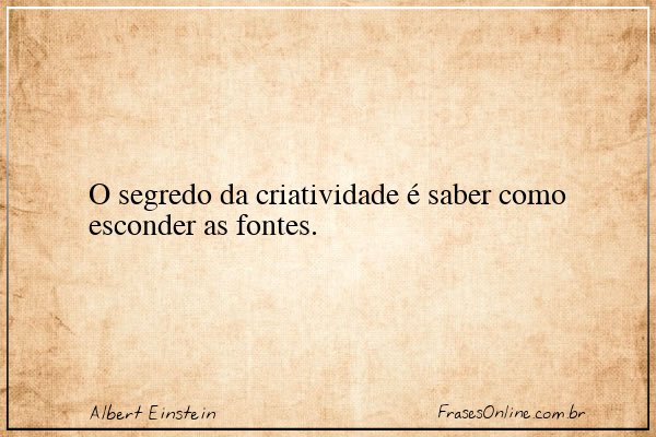 Frase de Albert Einstein