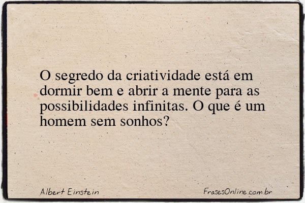 Frase de Albert Einstein