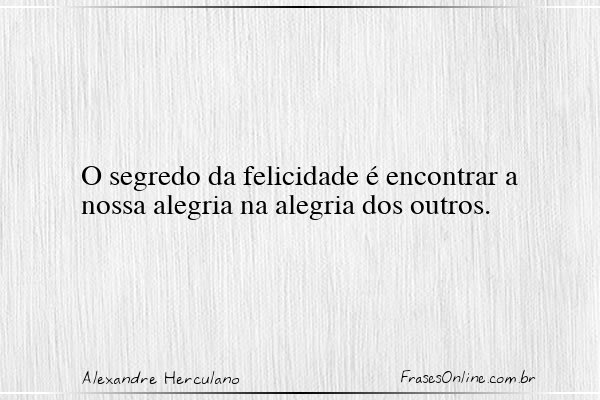 Frase de Alexandre Herculano