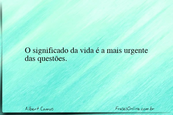 Frase de Albert Camus