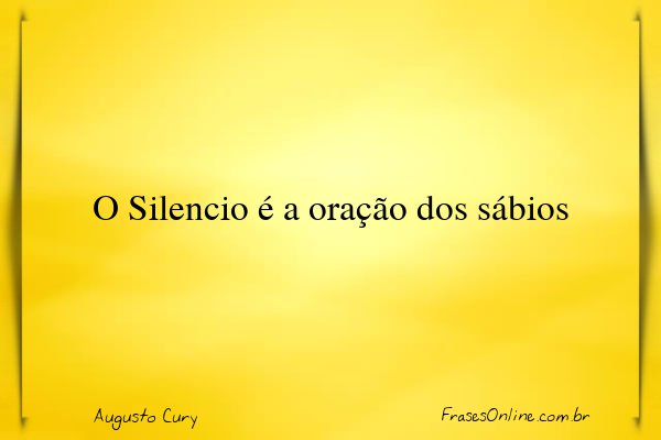 Frase de Augusto Cury