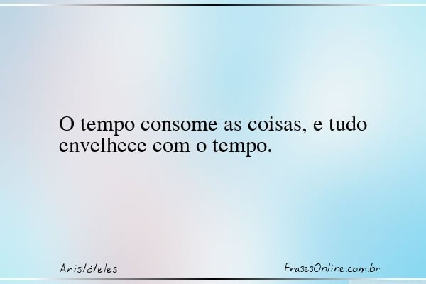 Frase de Aristóteles