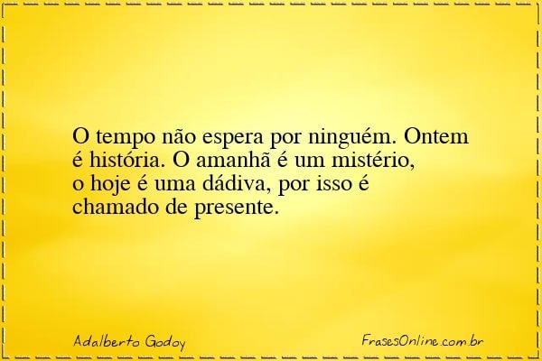 Frase de Adalberto Godoy