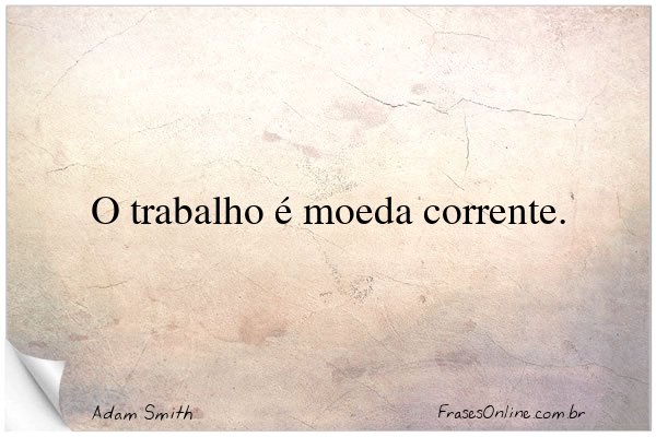 Frase de Adam Smith