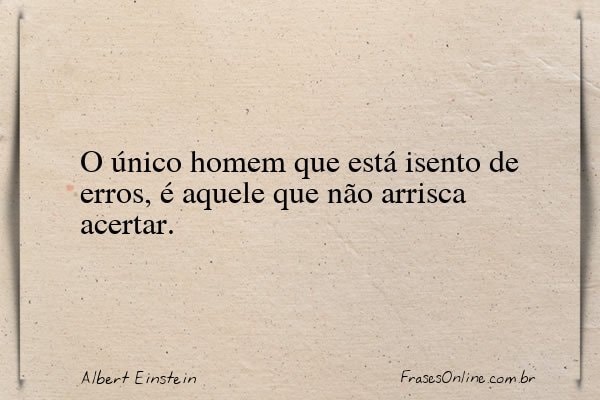 Frase de Albert Einstein