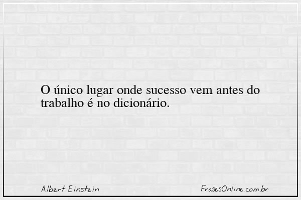 Frase de Albert Einstein