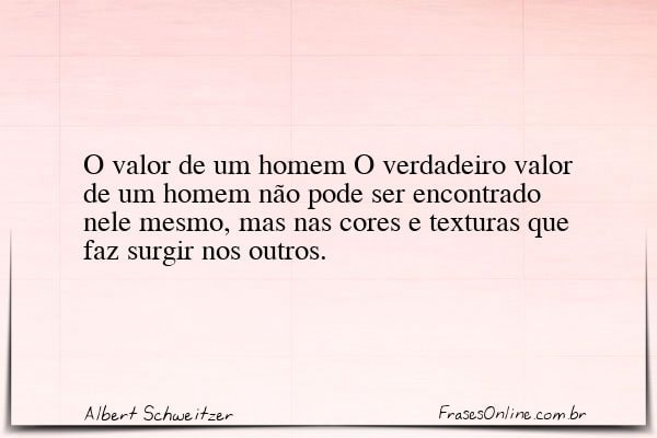 Frase de Albert Schweitzer