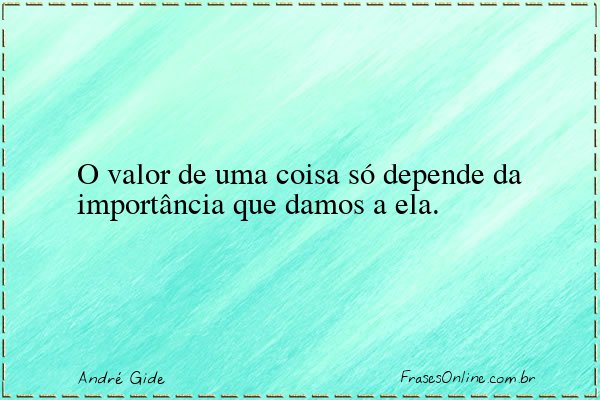 Frase de André Gide
