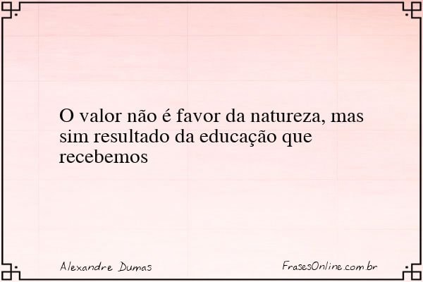 Frase de Alexandre Dumas