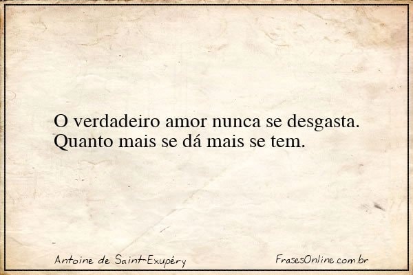 Frase de Antoine de Saint-Exupéry