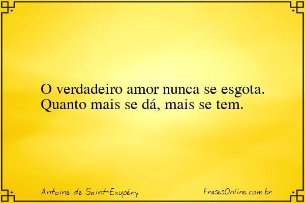 Frase de Antoine de Saint-Exupéry