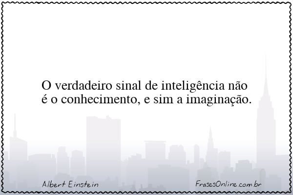 Frase de Albert Einstein