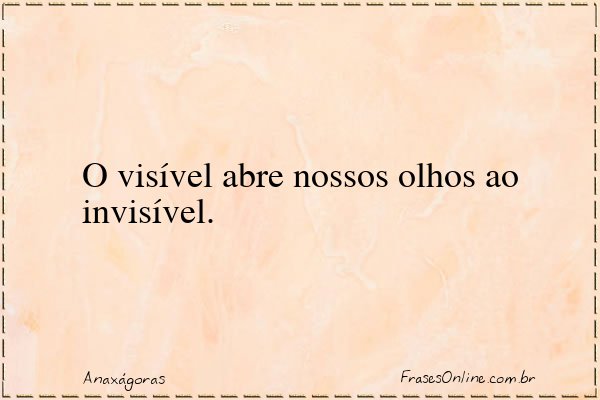 Frase de Anaxágoras