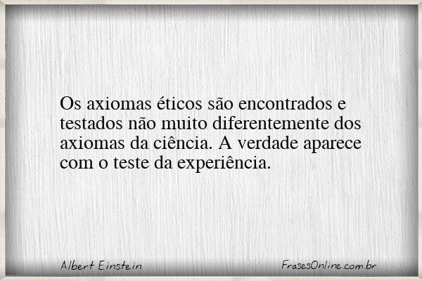 Frase de Albert Einstein