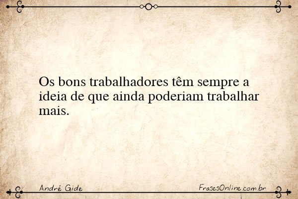 Frase de André Gide
