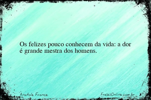 Frase de Anatole France