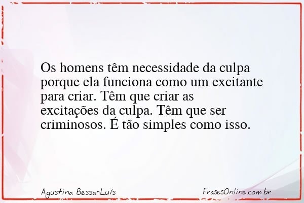 Frase de Agustina Bessa-Luís