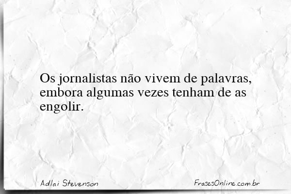 Frase de Adlai Stevenson