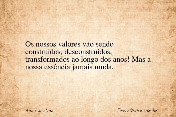 Frase de Ana Carolina