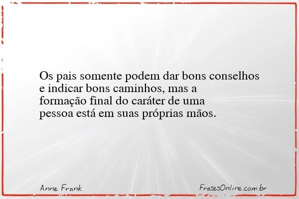 Frase de Anne Frank