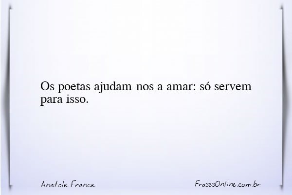 Frase de Anatole France