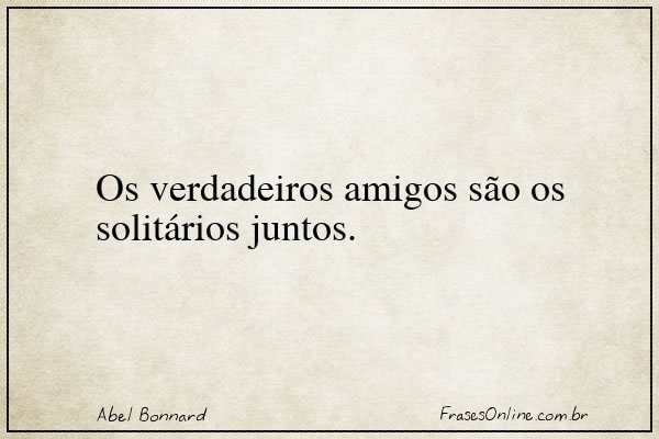 Frase de Abel Bonnard