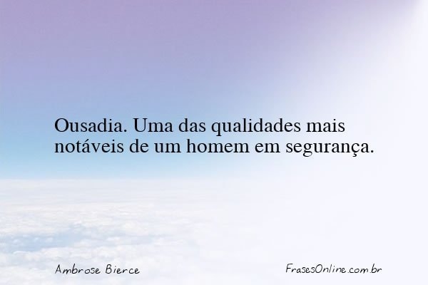 Frase de Ambrose Bierce