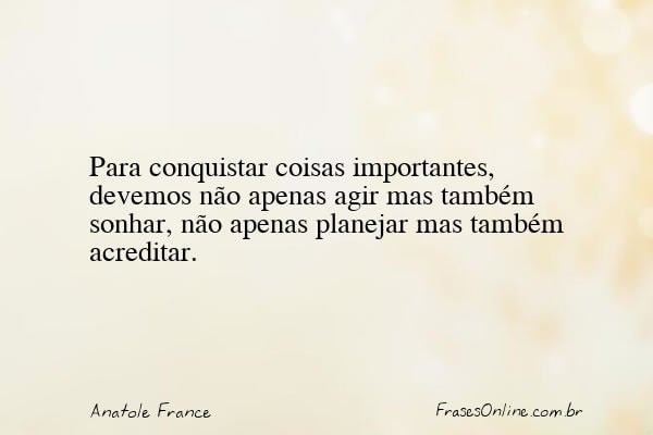 Frase de Anatole France