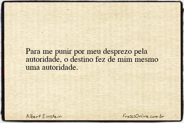 Frase de Albert Einstein