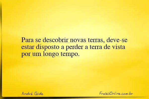 Frase de André Gide