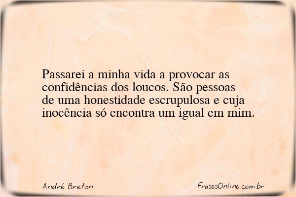 Frase de André Breton