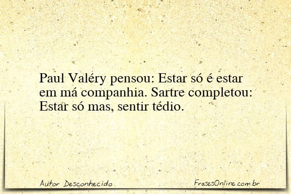 Frase de Autor Desconhecido