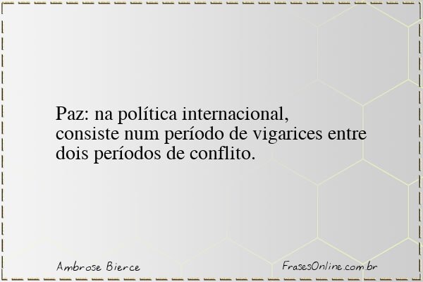 Frase de Ambrose Bierce