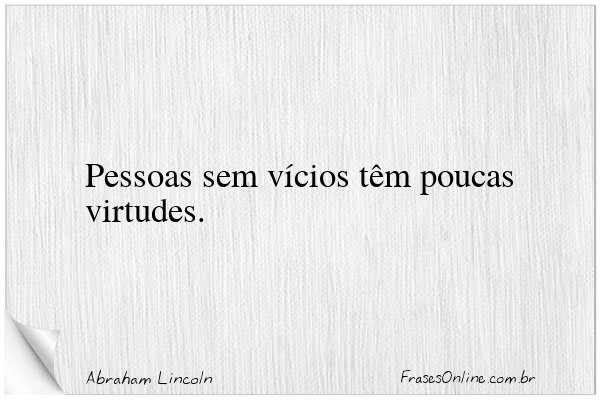 Frase de Abraham Lincoln