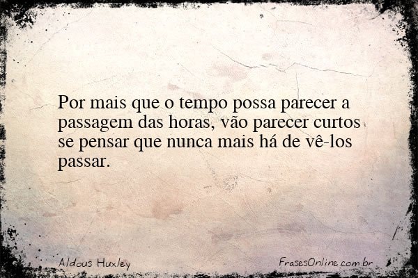 Frase de Aldous Huxley