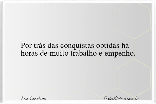 Frase de Ana Carolina