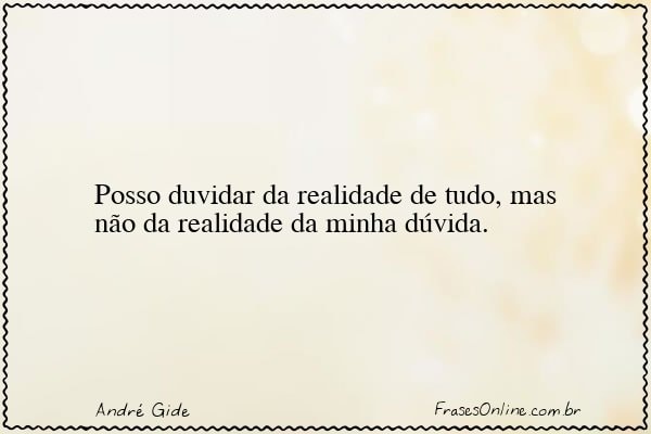 Frase de André Gide