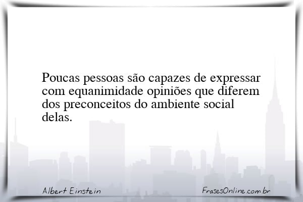 Frase de Albert Einstein