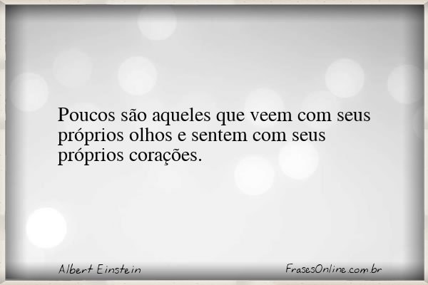 Frase de Albert Einstein