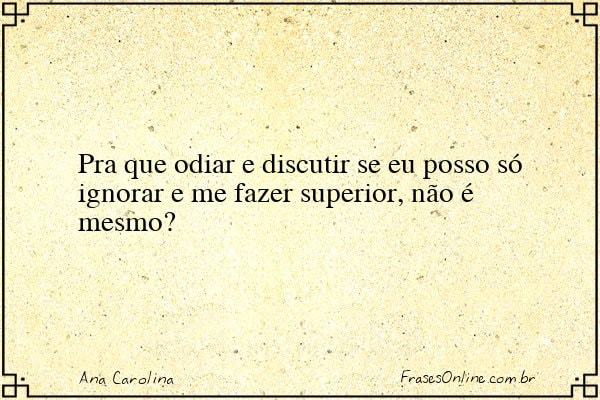 Frase de Ana Carolina