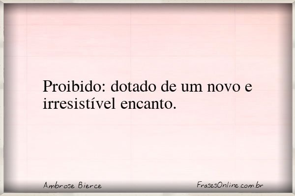 Frase de Ambrose Bierce
